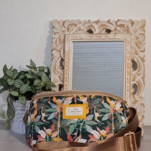 Sac banane, tissu jungle