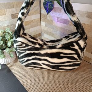 Sac Luna imitation zèbre